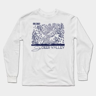 Oh Shit! Ski Deer Valley Long Sleeve T-Shirt